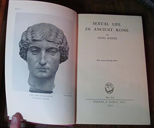 Book cover for Sexual Life in Ancient Rome by Otto Kiefer