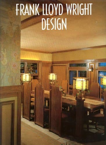 Book cover for Frank Lloyd Wright design by Costantino, Maria