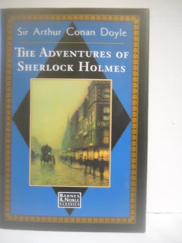 Book cover for The Adventures of Sherlock Holmes by Sir Arthur Conan Doyle