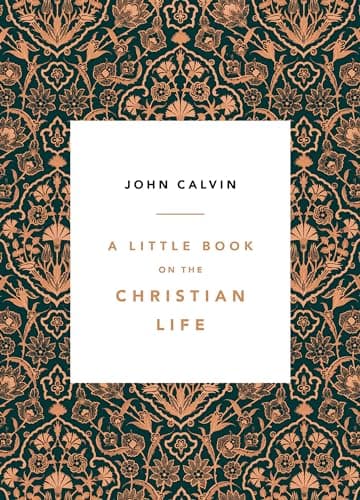 Book cover for A Little Book on the Christian Life, Damask by Calvin, John