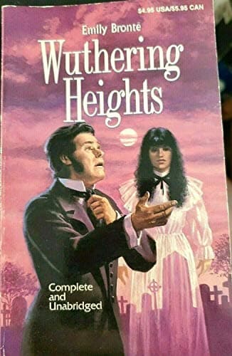 Book cover for Wuthering Heights. by emily-bronte