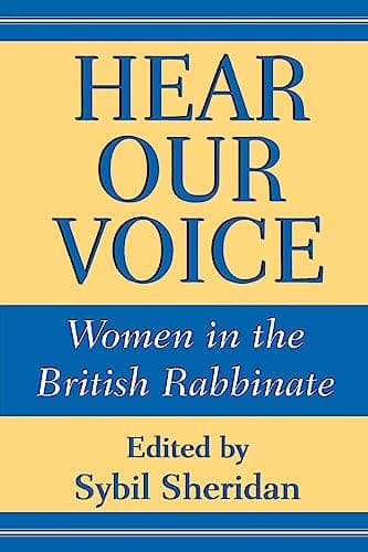 Book cover for Hear Our Voice: Women in the British Rabbinate (Studies in Comparative Religion) by Sheridan, Sybil