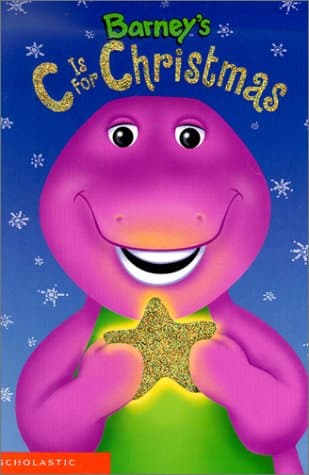 Book cover for Barney's C Is For Christmas by Lyrick, Publishing