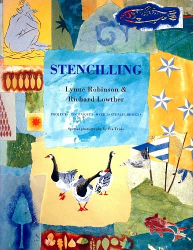 Book cover for Stencilling by Robinson, Lynne