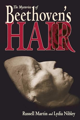 Book cover for The Mysteries of Beethoven's Hair by Martin, Russell
