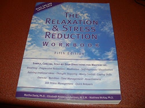 Book cover for The Relaxation & Stress Reduction Workbook by Davis, Martha