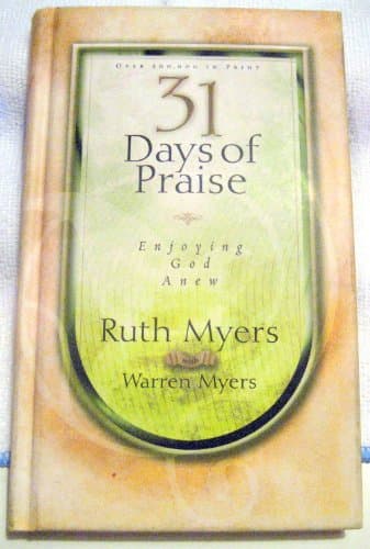 Book cover for 31 days of Praise by Myers, Ruth