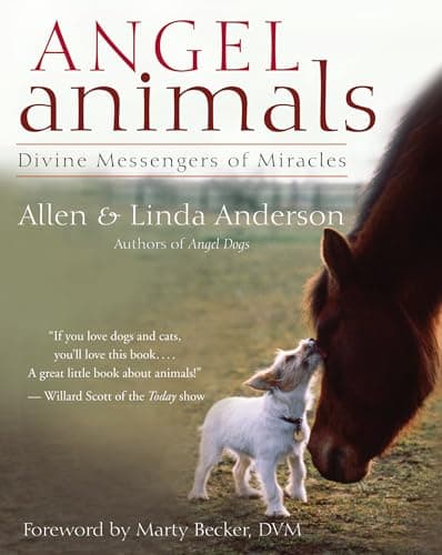 Book cover for Angel Animals: Divine Messengers of Miracles by Anderson, Allen