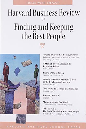 Book cover for Harvard Business Review on Finding & Keeping the Best People by Harvard Business School Press
