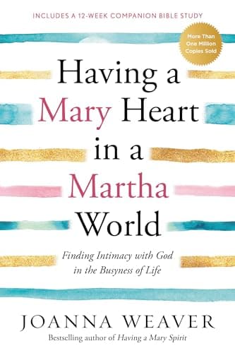 Book cover for Having a Mary Heart in a Martha World: Finding Intimacy With God in the Busyness of Life by Weaver, Joanna