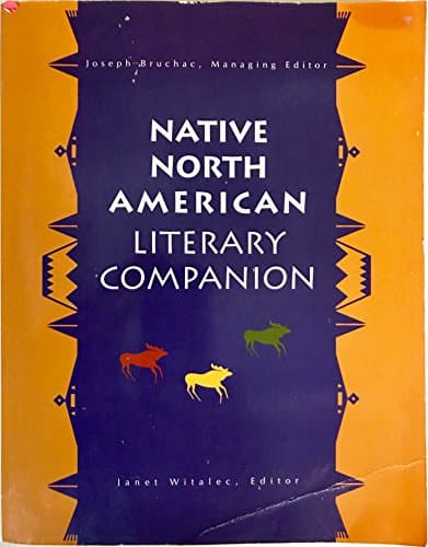 Book cover for Native North American Literary Companion by Witalec, Janet