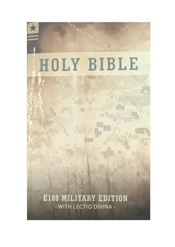 Book cover for NAB New American Bible Revised Edition Catholic Military Paperback by American Bible Society