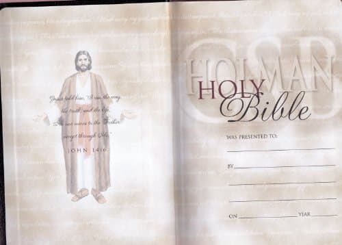 Book cover for The Holy Bible Personal Size Classic Bible By Holman by various