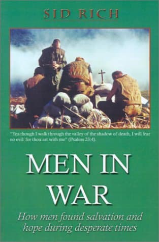 Book cover for Men in War by Rich, Sid