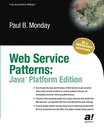 Book cover for Web Services Patterns: Java Edition by Paul B. Monday