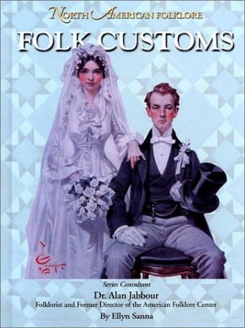 Book cover for Folk Customs (North American Folklore) by Sanna, Ellyn
