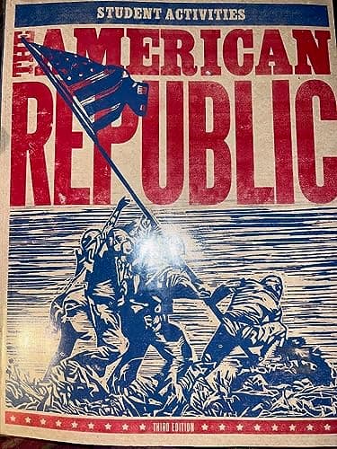 Book cover for American Republic Grade 8 Student Activity Manual 3rd Edition by BJU Press