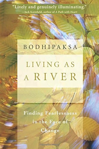 Book cover for Living as a River: Finding Fearlessness in the Face of Change by Bodhipaksa