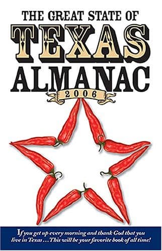 Book cover for Great State of Texas Almanac 2006 by Waynick, Roger