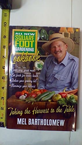 Book cover for All New Square Foot Gardening Cookbook by Mel Bartholomew