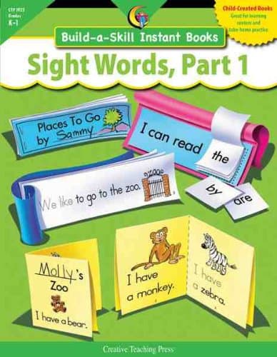 Book cover for Sight Words Part 1 (Build-a-skill Instant Books) by Williams, Rozanne Lanczak