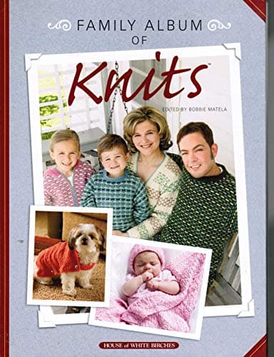 Book cover for Family Album of Knits by Matela, Bobbie