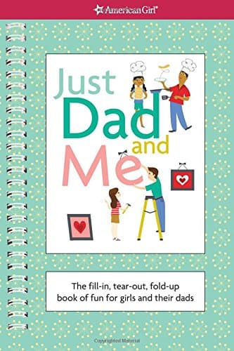 Book cover for Just Dad and Me (American Girl) by Falligant, Erin
