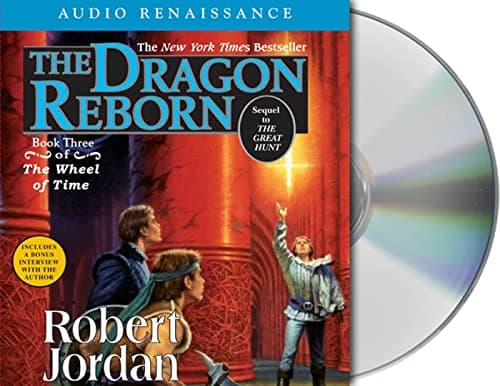 Book cover for The Dragon Reborn (The Wheel of Time, Book 3) (Wheel of Time, 3) by Jordan, Robert