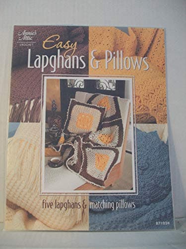 Book cover for Easy Lapghans and Pillows by Ellison, Connie