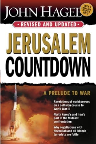 Book cover for Jerusalem Countdown: Revised and Updated by Hagee, John