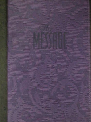 Book cover for The Message// Remix New Testament in Contemporary Language (Purple Leather Cover) by Eugene H. Peterson