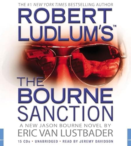 Book cover for Robert Ludlum's (TM) The Bourne Sanction (Jason Bourne Series, 6) by Van Lustbader, Eric