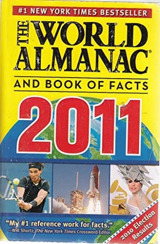 Book cover for The World Almanac and Book of Facts 2011 by World Almanac