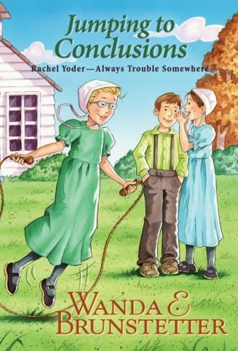 Book cover for Jumping to Conclusions (Always Trouble Somewhere Series, Book 7) by Brunstetter, Wanda E.