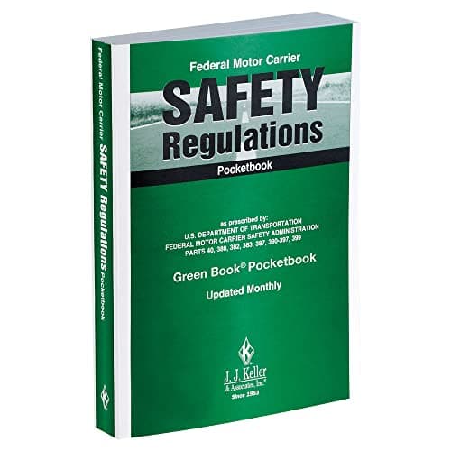 Book cover for Federal Motor Carrier Safety Regulations Pocketbook by J.J. Keller