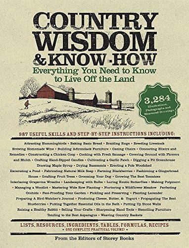 Book cover for Country Wisdom and Know-How: Everything You Need to Know to Live Off the Land by StoreyBooks