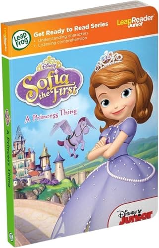 Book cover for Sofia the First, A princess Thing by LeapFrog