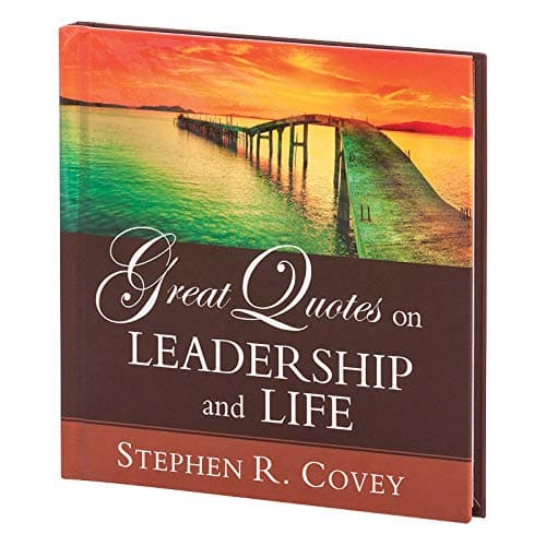 Book cover for FranklinCovey - Great Quotes on Leadership and Life Hardcover by Unknown