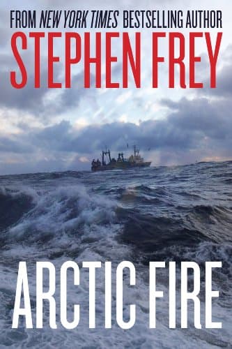 Book cover for Arctic Fire (Red Cell Trilogy) by Frey, Stephen