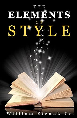Book cover for The Elements of Style by Strunk Jr., William