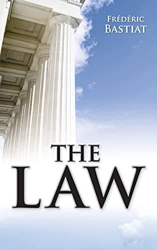 Book cover for The Law by Frederic Bastiat