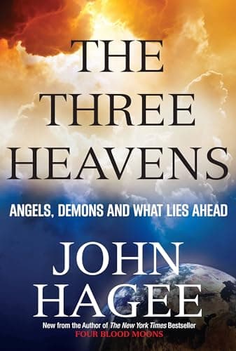Book cover for The Three Heavens: Angels, Demons and What Lies Ahead by Hagee, John
