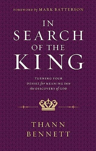 Book cover for In Search of the King: Turning Your Desire for Meaning into the Discovery of God by Thann Bennett
