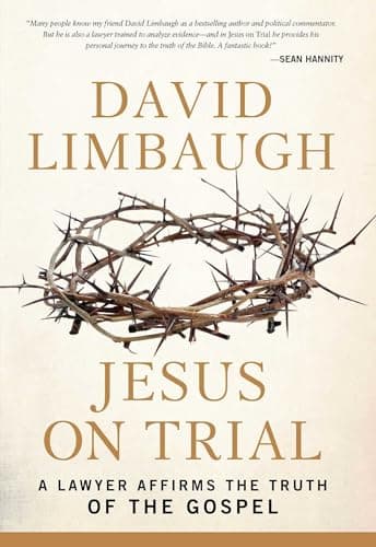 Book cover for Jesus on Trial: A Lawyer Affirms the Truth of the Gospel by Limbaugh, David