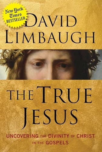 Book cover for The True Jesus: Uncovering the Divinity of Christ in the Gospels by Limbaugh, David