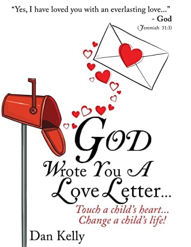 Book cover for God Wrote You a Love Letter by Kelly, Dan