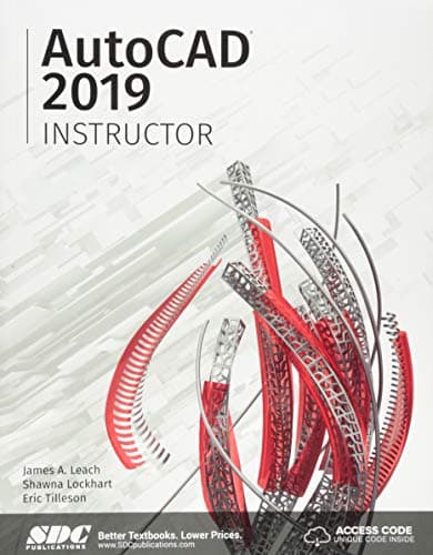 Book cover for AutoCAD 2019 Instructor by Leach, James A.