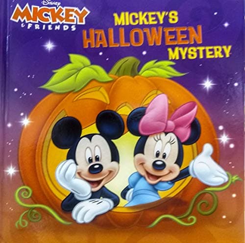 Book cover for Mickey's Halloween Mystery by Grace Maccarone
