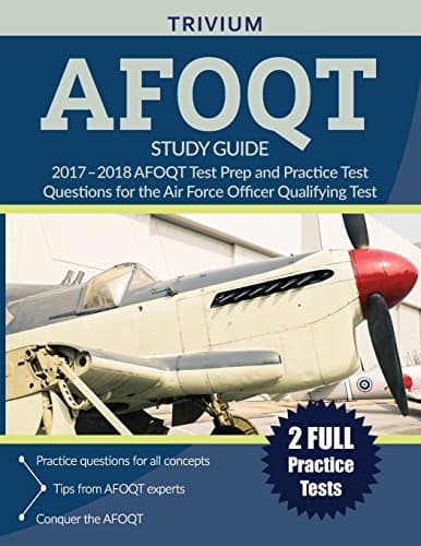 Book cover for AFOQT Study Guide 2017-2018: AFOQT Test Prep and Practice Test Questions for the Air Force Officer Qualifying Test by AFOQT Study Guide Team
