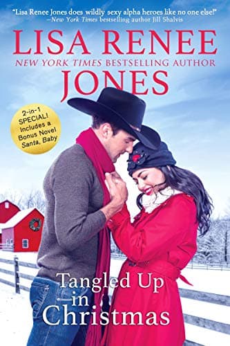 Book cover for Tangled Up In Christmas (Texas Heat, 2) by Jones, Lisa Renee
